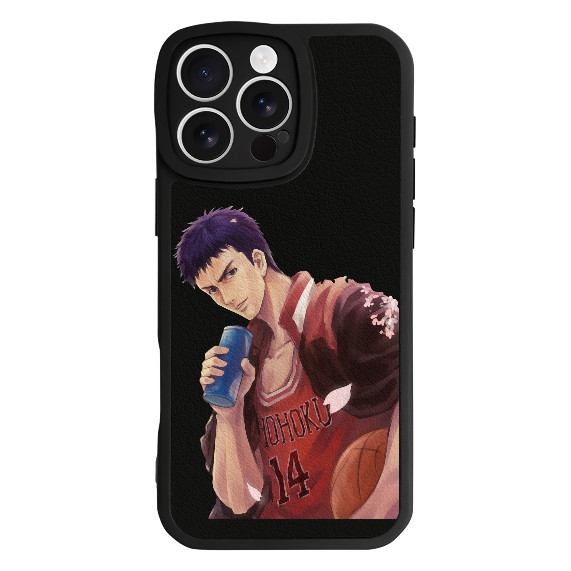 （画像用） SLAM DUNK／スラムダンク 【iPhone 16シリーズ対応】シリコンスマホケース（レザー調） 材質：シリコン